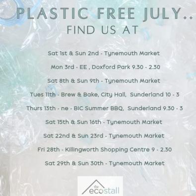 Plastic Free July Events 2023 image