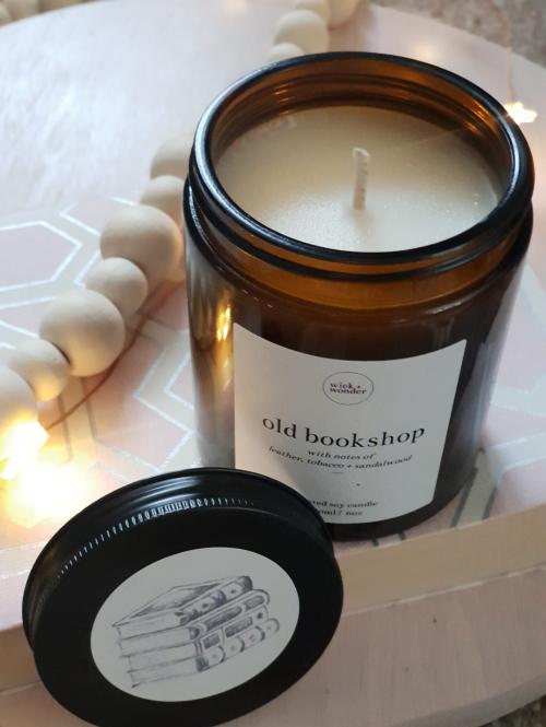 Old Bookshop Soy Candle - image 1