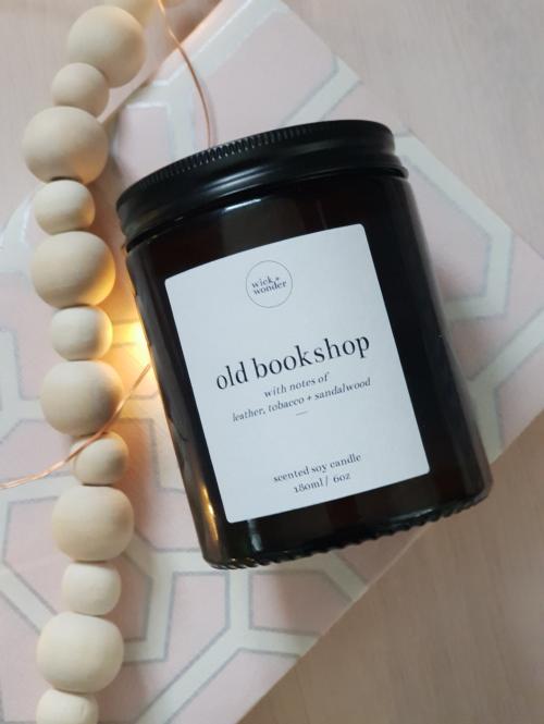 Old Bookshop Soy Candle image 2